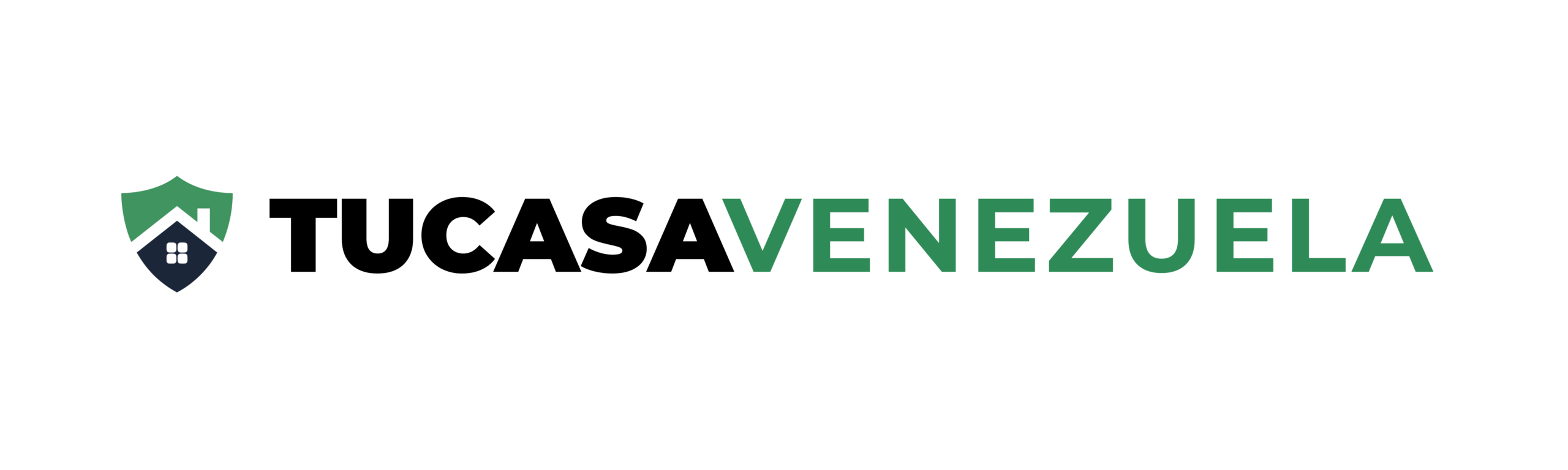 Logotipo oficial de Tu Casa Venezuela. Agencia inmobiliaria líder para la compra, venta y alquiler de casas, apartamentos y propiedades en Venezuela.